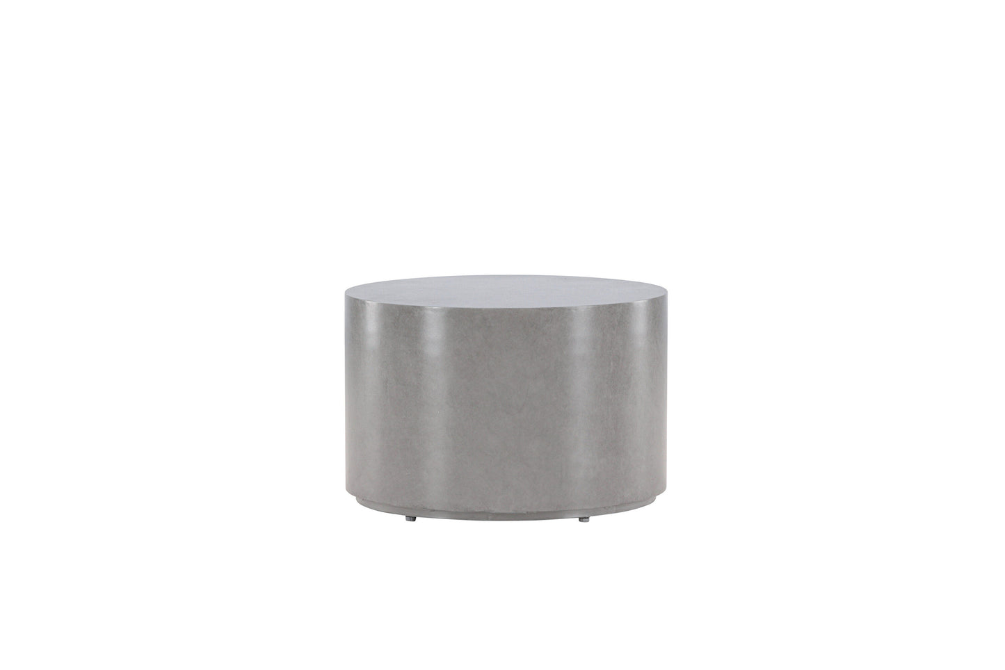 Lissabon Sofatisch aus Aluminium in Silber/Grau