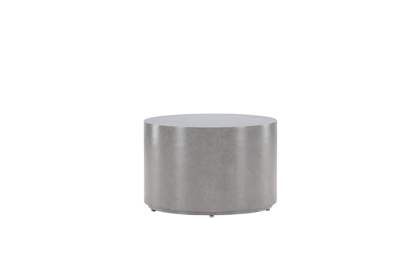 Lissabon Sofatisch aus Aluminium in Silber/Grau