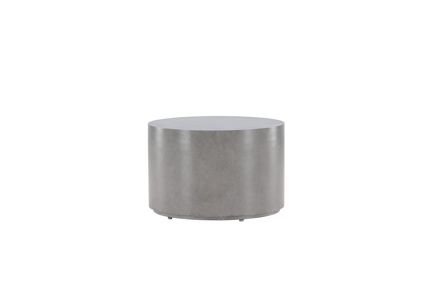 Lissabon Sofatisch aus Aluminium in Silber/Grau