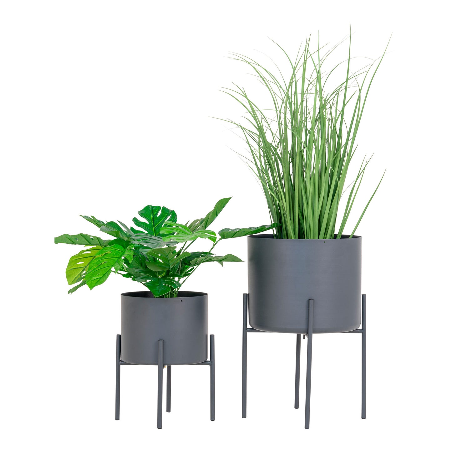 Pierre Blumentopf, Metall, 2er Set