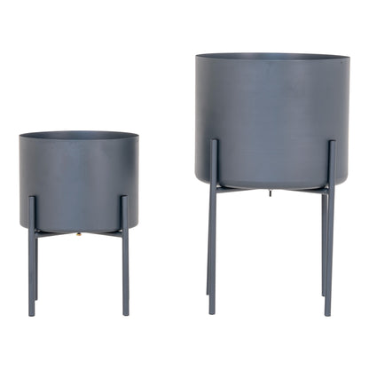 Pierre Blumentopf, Metall, 2er Set