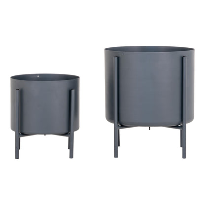 Pierre Blumentopf, Metall, 2er Set