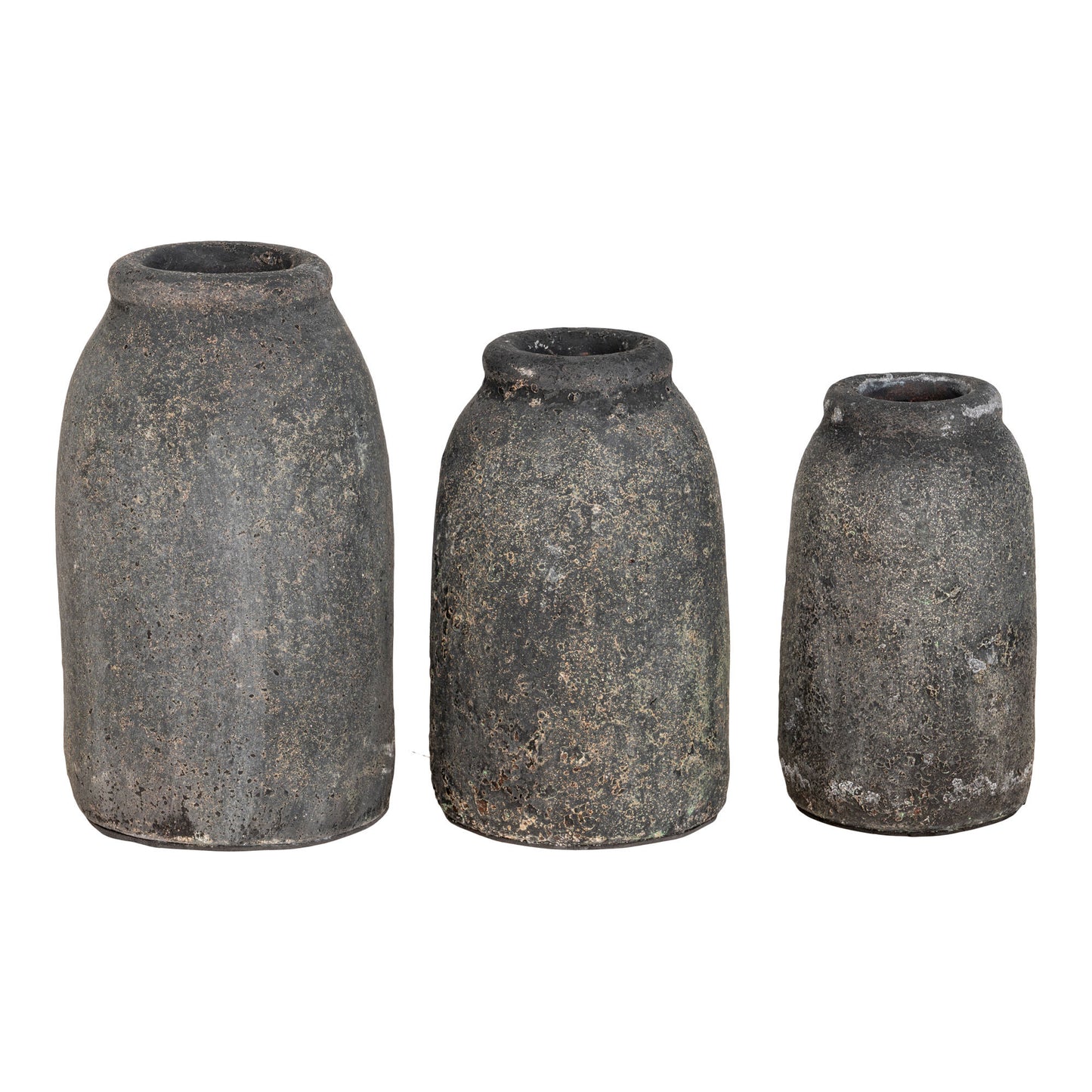 Velas Vase, Terrakotta, 3er Set